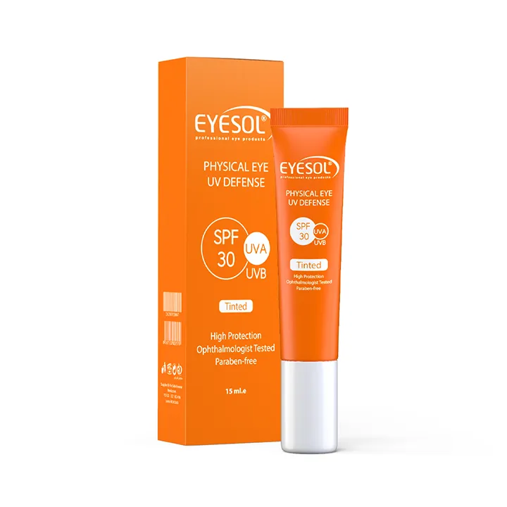 کرم ضدآفتاب رنگی آیسول SPF30 مدل TEYE مخصوص دور چشم - Eyesol tinted sunscreen