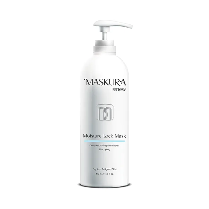 ماسک سرم آبرسان پوست صورت مناسب پوست چرب سرم ماساژ ماسکورا حجم 470 میلی لیتر Maskura