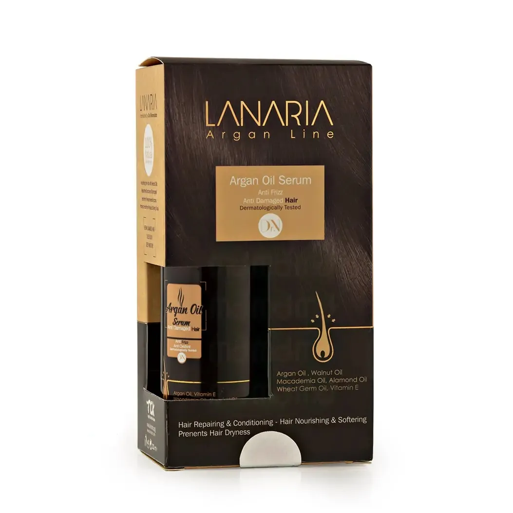 سرم مو روغن آرگان لاناریا حاوی روغن های گیاهی 100ml