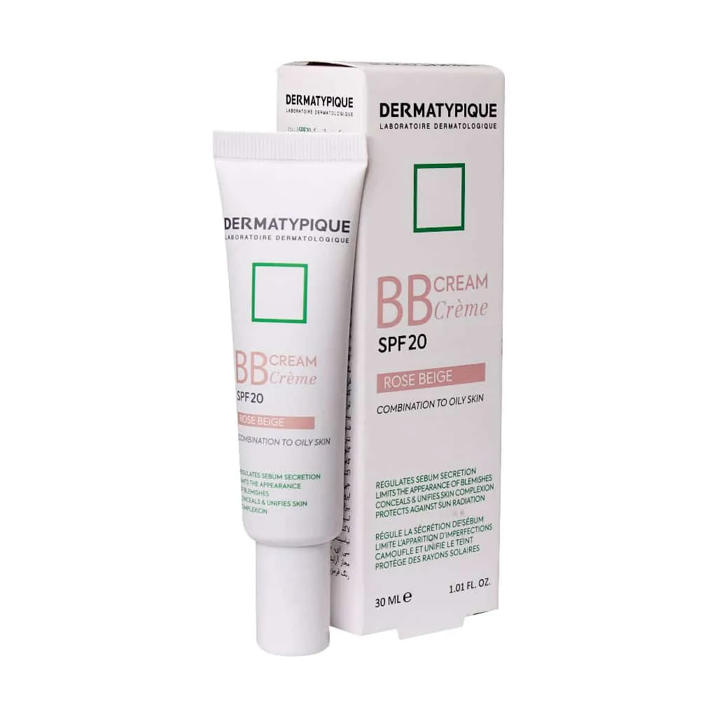 بی بی کرم SPF20 درماتیپیک مناسب پوست چرب و مختلط 30 میلی لیتر