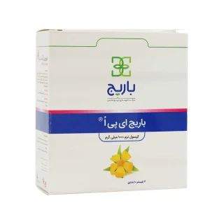 کپسول روغن گل مغربی ای پی اُ باریج اسانس بسته 30 عددی