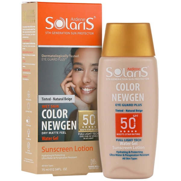 لوسیون ضد آفتاب کالر نیوژن SPF50 اردن سولاریس