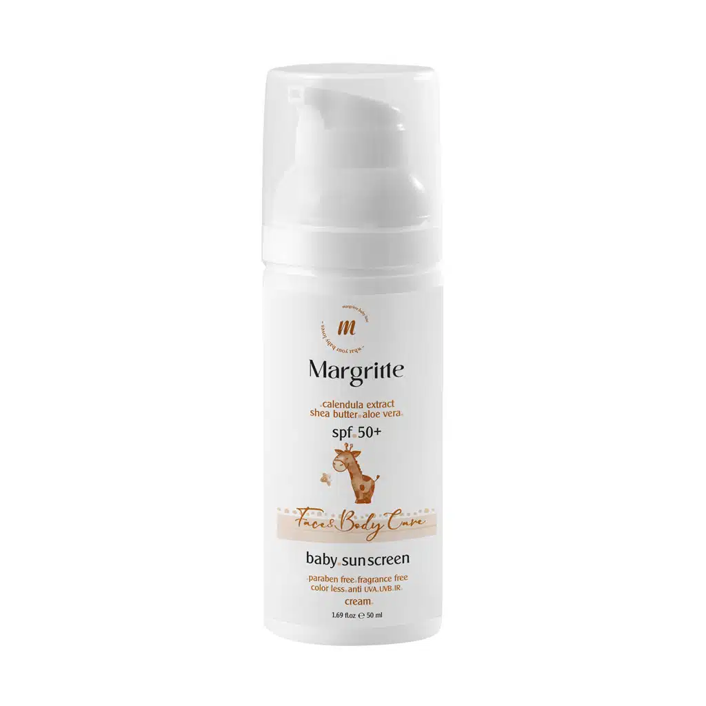 کرم ضد آفتاب کودک SPF50 مارگریت 50 میلی لیتر