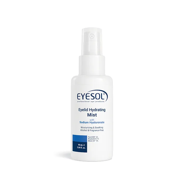 اسپری آبرسان پلک و دور چشم روز و شب آیسول - Eyesol eyelid hydrating mist