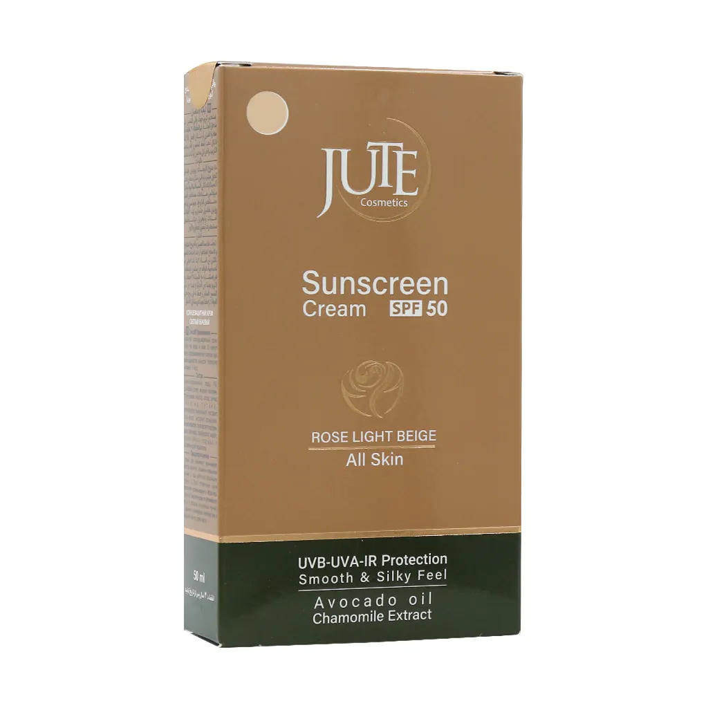 کرم ضد آفتاب SPF50  رز لایت ژوت مناسب انواع پوست 50 میلی لیتر
