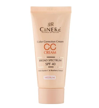 CC کرم سینره با SPF 40 حجم 40 میلی لیتر