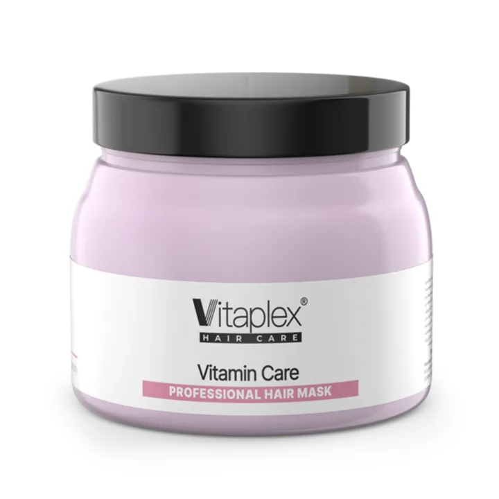 ماسک مو ویتاپلکس مدل Vitamin Care حجم 500 میلی لیتر