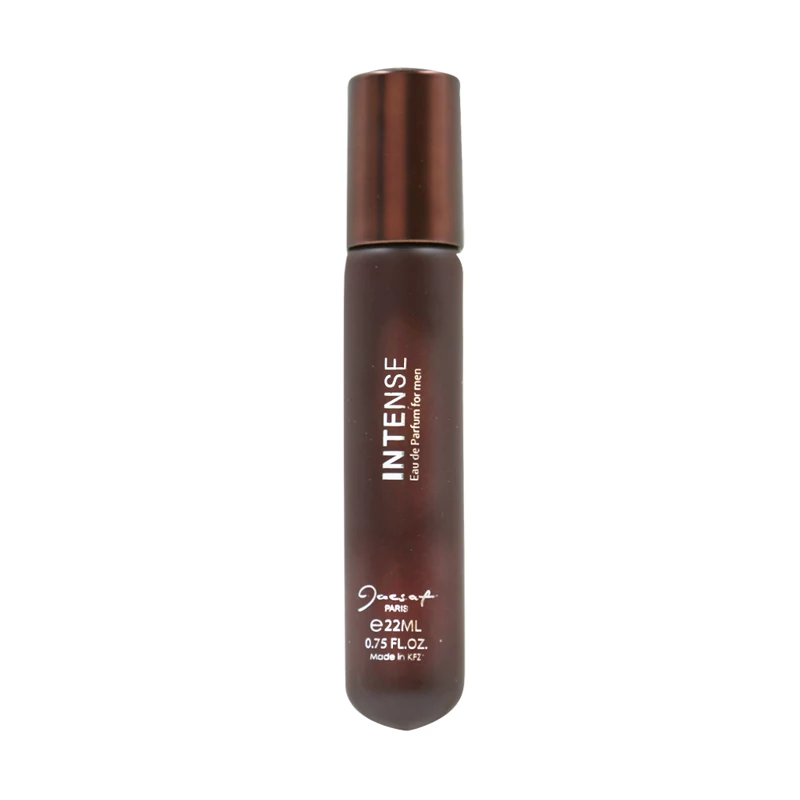 عطر جیبی مردانه ژک ساف مدل INTENSE با رایحه گرم و چوبی حجم 22 میلی‌لیتر