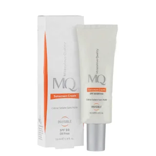 کرم ضد آفتاب فاقد چربی SPF50 ام کیو 55 میلی لیتر
