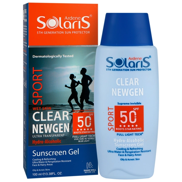 ژل هیدروالکلی ضد آفتاب کلیر نیوژن SPF50 اردن سولاریس