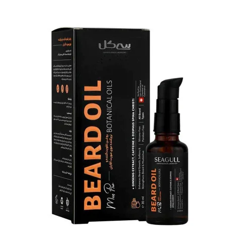 روغن تقویت کننده و نرم کننده موی صورت آقایان سی گل حجم 30 میل