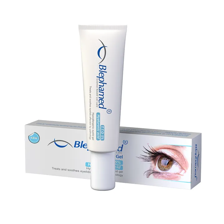 ژل شستشو پلک و مژه بلفامد مدل eyelid حجم 30 میلی لیتر