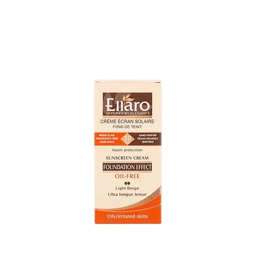 کرم ضد آفتاب فاقد چربی پوشش کرم پودر SPF30 الارو