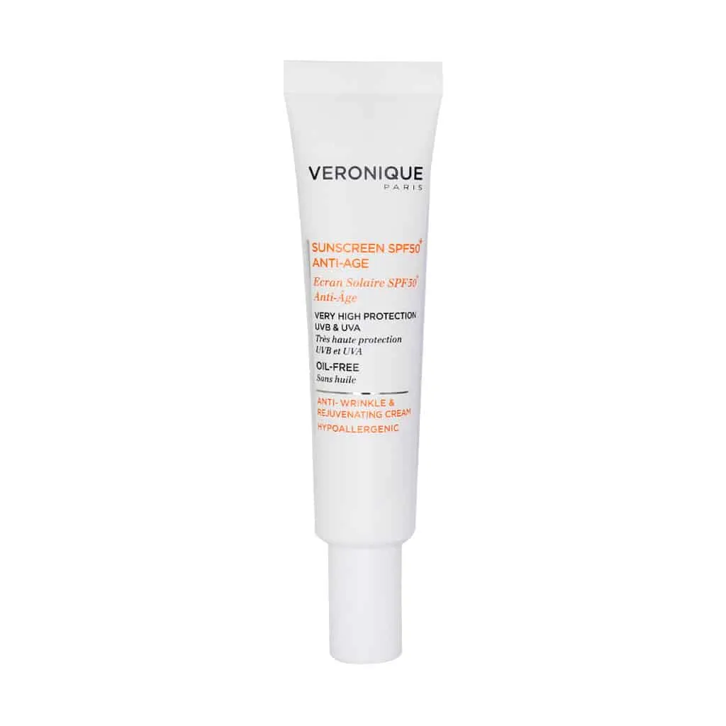 کرم ضد آفتاب بهبود دهنده چروک SPF50 ورونیک 40 میلی لیتر