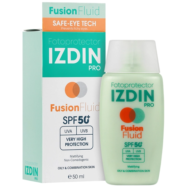 ایزدین ضد آفتاب فیوژن فلوئید SPF50
